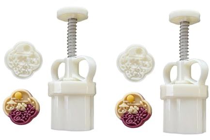 Pratico stampo per torta di luna carino stampo coniglio squisito cinese dessert stampo strumenti di cottura stampo in plastica torta luna stampa stampo