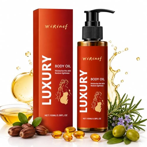 Magic Olio per il Corpo, 200Ml Olio Lussuoso per il Corpo, Siero Idratante e Fermamente, Olio per il Corpo Rassodante per la Pelle, Attenua le Rughe Sottili, Magic Body Firming Oil per Donne