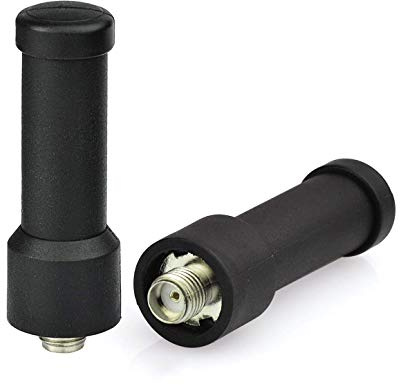 Bingfu Dual Band VHF UHF 136-174MHz 400-460MHz Handheld HT Walkie Talkie Two Way Radio SMA Female Flexible Rubber Aerial Antenna (2-Pack) Compatible with Baofeng BF-F8HP UV-5R UV-82 BF-888S