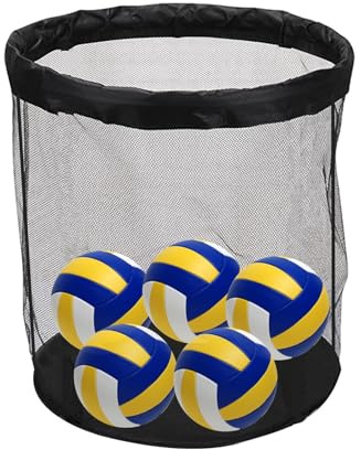Bollförvaringsvagn, 15 l lagarbete bollväska, bollförvaringsfack för bollar, stor nätväska, sportbollvagn, basketbollnät, bollhållare, nät, fotboll, fotboll, lag bollväska för basket, fotboll