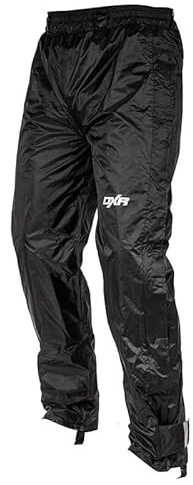 Motoblouz Pantalon de pluie Moto TACTIC Adulte Noir Certification CE