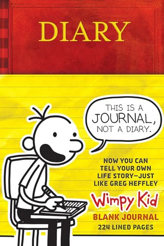 The Diary of a Wimpy Kid Blank Journal: 224 Lined Pages and Jeff Kinney Spot Art Throughout (More from the Wimpy World)