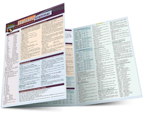 Italian Grammar: a QuickStudy Laminated Language Reference Guide (QuickStudy Language)
