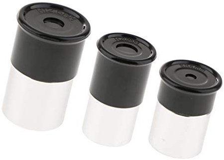 perfk 3pcs Oculaire D'astronomie 0.965/24.5mm 3X pour Objectif de H20mm SR4mm H12.5mm