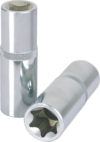 KS Tools 918.2403 1/4 CHROMEplus Torx E Socket, Deep E6