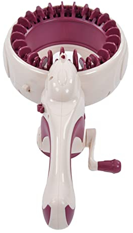 Garosa Strickmaschine Smart Weaving Loom Round für Socken, Mützen, Schals, Strick- und Häkelzubehör