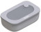 Haier HAGSG4080 Fiambrera Hermética con Recipiente Interior, apta para Lavavajillas, para usar en el Frigorífico, Congelador y Microondas, 12,2x12,2x6,8 cm, Guzzini