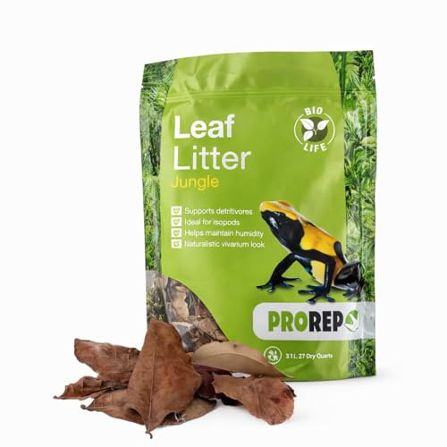 ProRep Leaf Litter Substrate Jungle 3L | Whole Natural Leaves