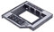 Cadre de disque dur universel 9,5 mm SATA vers SATA 3,0 SSD HDD Adaptateur de baie compatible avec Dell HP Lenovo ThinkPad Acer ASUS Sony Samsung MSI