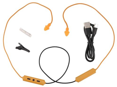 Qussedser Auriculares Bluetooth con reducción de ruido para el trabajo, protección auditiva, construcción, entorno ruidoso