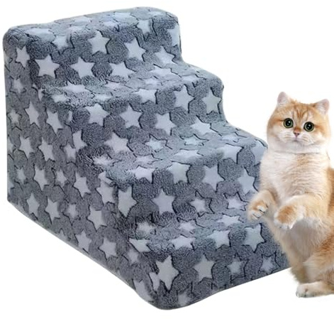 Escaleras para Perros, Rampa para Cachorros y Sofá, Rampa Lavable para Sofá Cama Dormitorio Estudio Dueños de Gatos