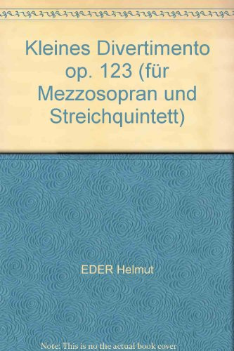 Kleines Divertimento, Opus 123 für Mezzo Streichinstrumente