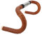 Gusti Lenkerband Leder - Danilo L. 157 cm Echtes Leder inkl. Korken Rennrad Lederband Griffband Zubehör Fahrrad Lenker Braun