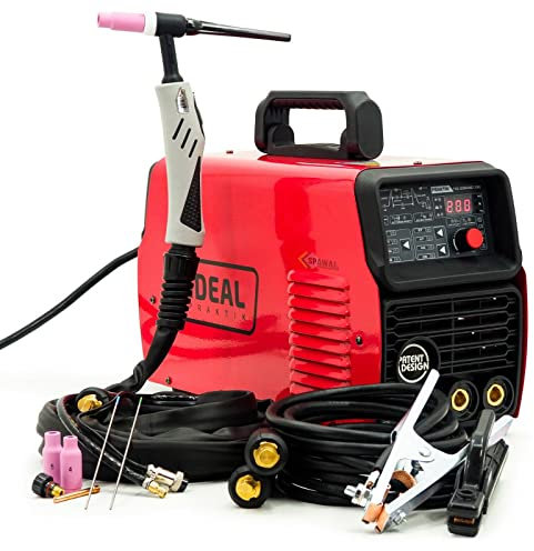 Ideal™ WIG/TIG AC/DC Puls 200A svetsmaskin invertermaskin aluminium rostfritt stål