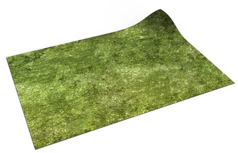 Mat for Wargaming compatible with Warhammer 40k 76x56 cm / 30x20 - Heroic grass