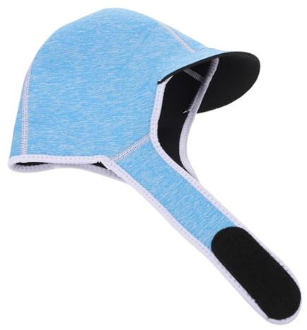 Healvian Thermal Dive Hood with Brim 2mm Neoprene Swim Cap for Men and Youth Snorkeling Surfing Water Sports