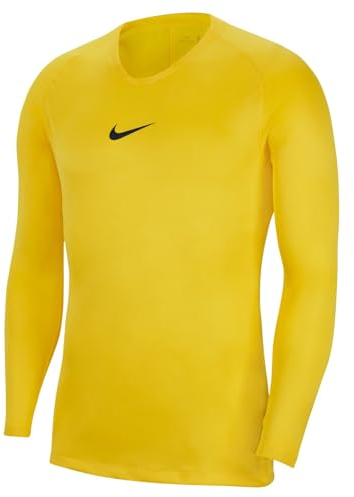 Nike Herren Dri-FIT Park First Layer Shirt, Tour Yellow/Black, M