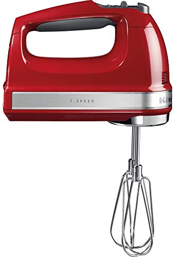 KitchenAid 7 Speed Hand Mixer Empire Red