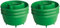 Plant Halos Pots Watering Crop Support Garden Plant Halo (6, Green)