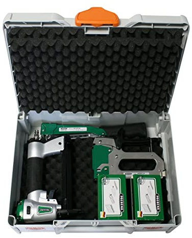 Systainer Box Nr.: 1 - PREBENA DNPF16 Druckluftnagler, HFPF14 Handheftpistole & HFUPF09 Hefthammer inkl. PF09 Heftklammern