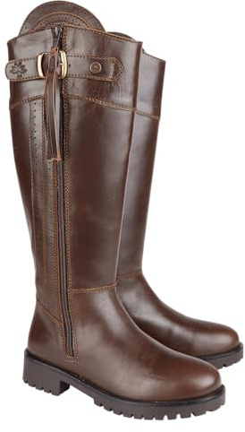 Cabotswood Femme Wincanton 2 Chestnut Waterproof and Breathable Full Height Country Zip Boot Botte d'équitation, châtaigne, 41 EU