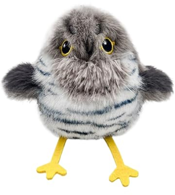 Juguete interactivo para gatos de pájaro chirping - Juguete interactivo para el ejercicio del gato para interiores | Suministros para mascotas activados por movimiento para gatitos Actividad Juego