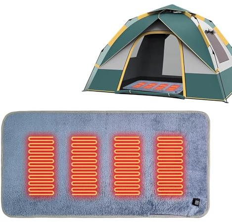 Heated Seat Cushion – Plush Fabric | Heat Seat Cover | Electric Heat Pad for Comfortable Warmth and Relaxation in Home Offiice Car and Daily Winter Use