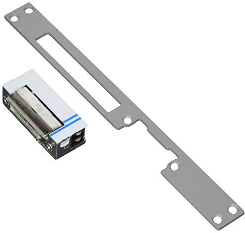 Cofan Elektrischer Türöffner, wendbar, 250 mm, Grau, 12 Volt AC/DC