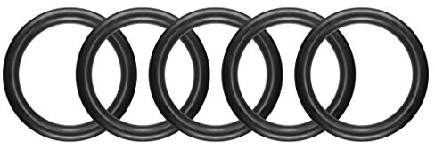 sourcing map 5 Stück O Ring Dichtungsringe 35 mm x 38 mm x 1,5 mm Metrische Nitrilkautschuk Dichtungsgummiring Gummi Ersatzdichtung für Sahnespender Poolpumpe Schnellkupplung Umfülladapter