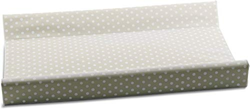 Italbaby Wickelauflage mit Punkten, Taupe, aus weichem Kunststoff, 0,3 kg, 1 Stück