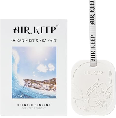 Airkeep Auto Duft Meeresbrise & Meersalz, Duftsäckchen Kleiderschrank für Schubladen und Schränke Raumduft Auto-Duft Geschenke für Männer Frauen
