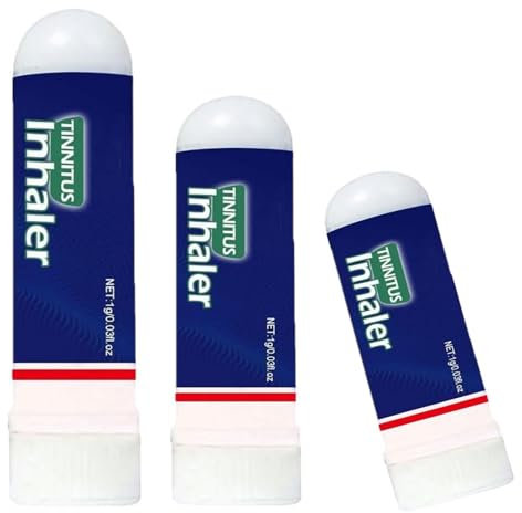 Techsilen für Tinnitus Instant Tinnitus Relief Nasal Inhalator Tinnitus Relief für klingelnde Ohren Ohrenschmalz Entfernungstropfen Ohrenschmalz Entfernung Spray (3pcs)
