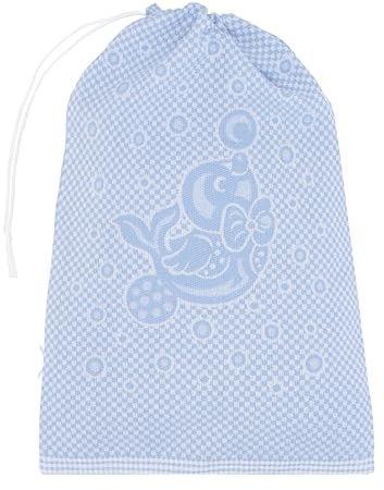 EMMEBi Sacca asilo cambio cotone nascita neonato (Cielo foca)