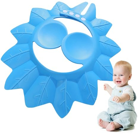 Duroecsain Escudo de capucha de ducha para niños, escudo de sombrero de baño para niños | Gorro de protección de baño - BAJOS AJUSTABLE MORD NIÑOS SHAMPÚ BAJO DECONDA PARA BAJO