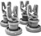 JPshop - Kit de 4 ruedas para cesta superior lavavajillas compatible con Beko 1885800500
