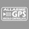 StickersLab - Adesivi Allarme GPS antifurto satellitare per Evitare i furti Auto Moto Camion Caravan (Bianchi, 8 Pezzi (6x3cm))