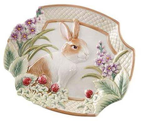 Goebel Frühlingswiese Schale Dose Fitz and Floyd Figur Ostern Hase Osterei NEUHEIT 2019