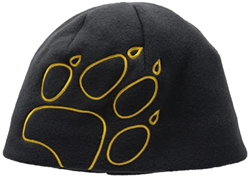 Jack Wolfskin Unisex Kinder Front PAW Beanie Kids, Phantom, S EU