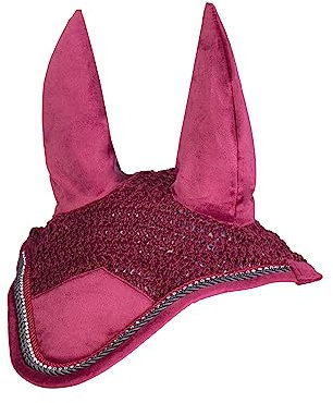 HKM Berry Fliegenhaube 3100 Weinrot Warmblut