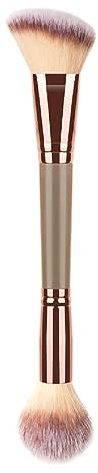 1 Stück Foundation Make-Up-Pinsel Doppelseitiger Puder Foundation-Pinsel Makelloser Puderpinsel Schönheitskosmetik Rouge Lidschatten Blending Concealer Highlight-Pinsel