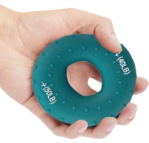 Anneau de force de préhension : anneau d'entraînement pour la force de préhension, anneaux de préhension offrent une portée | Pince en silicone pour exercices à la main, anneau d' -bras
