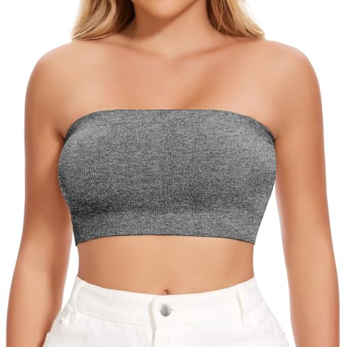 Joyshaper Bandeau Cappello Donna Brasserie Senza Stiratura Crop Top Push Up Bustier Reggiseno Schulterfrei Tubo Bauchfrei Breve Oberteil Camicia