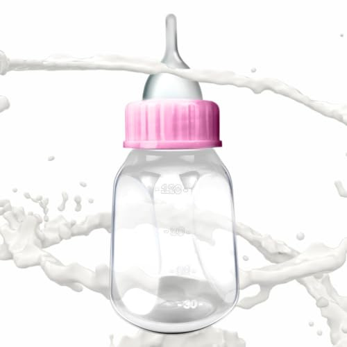 Botella de leche para gatitos, 120 ml, de leche para cachorros con chupete
