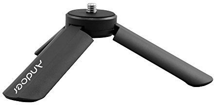 Andoer Mini-Stativ, tragbar, Tripod und Griff, Stabilisator, faltbar, Zeit, Lapse, Fotografie, Halterung für Feiyu WG2 G5 SPG Serie Vimble C Summon WG WGS G4S G4 Pro Gimbal