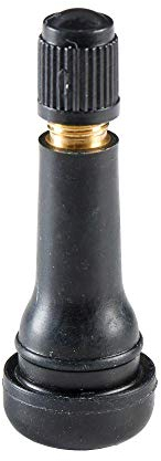 Perfect Equipment 100x Autoventil Gummi TR414 | Gummiventil montiert | Ventilkappe Reifen Ventilaufsatz Autoventil | Ventil Autoreifen