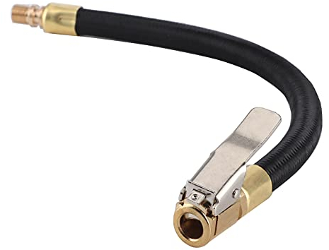 Tubo di Prolunga per Valvola Pneumatica, Tubo di Prolunga per Valvola Pneumatica per Auto Tubo di Gonfiaggio per Pneumatici con Mandrino Aria in Metallo per Auto Moto con Valvola (1 Pezzi)