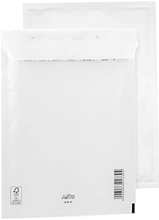 Bantex Satz mit 10 Luftpolsterumschläge Polsterumschlag Versandtaschen E5 (240 x 275 mm) 15/E, Weiß, Briefumschläge, Luftpolster Umschläge Taschen mit Selbstklebeverschluss