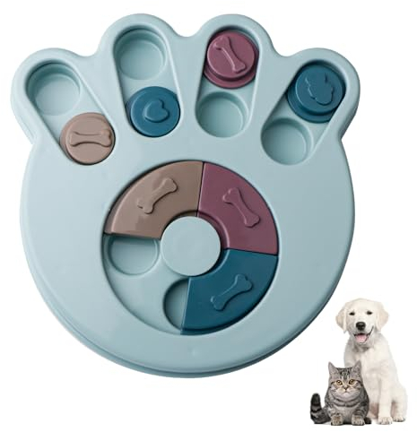 Swavitie Intelligenzspielzeug für Hunde Hundespielzeug Denkspiel Interaktives Hundespielzeug Hundefutter Spielzeug Hundezubehör für IQ-Training und Gehirnstimulation