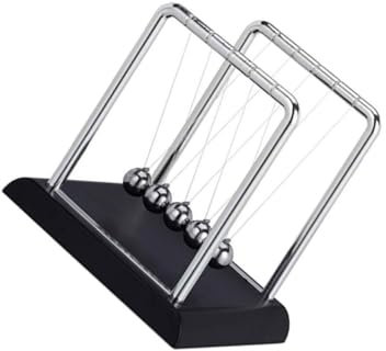 Warmhm Newton's Cradle Décoration Boules Éducatif pour Compétences Manuelles et Imagination Outil Équilibre pour Bureau et Classe