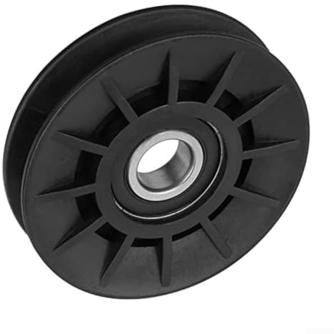 Puleggia folle a V 756-05024 per Cadet per xt1 per ruota motrice xt2 SLX54 - Parte di ricambio in metallo da 3,56 pollici per trattore da prato (2 pezzi)